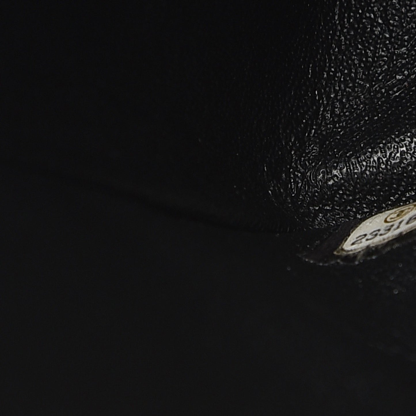 Crumpled Calfskin Quilted 2.55 Reissue 226 Flap So Black