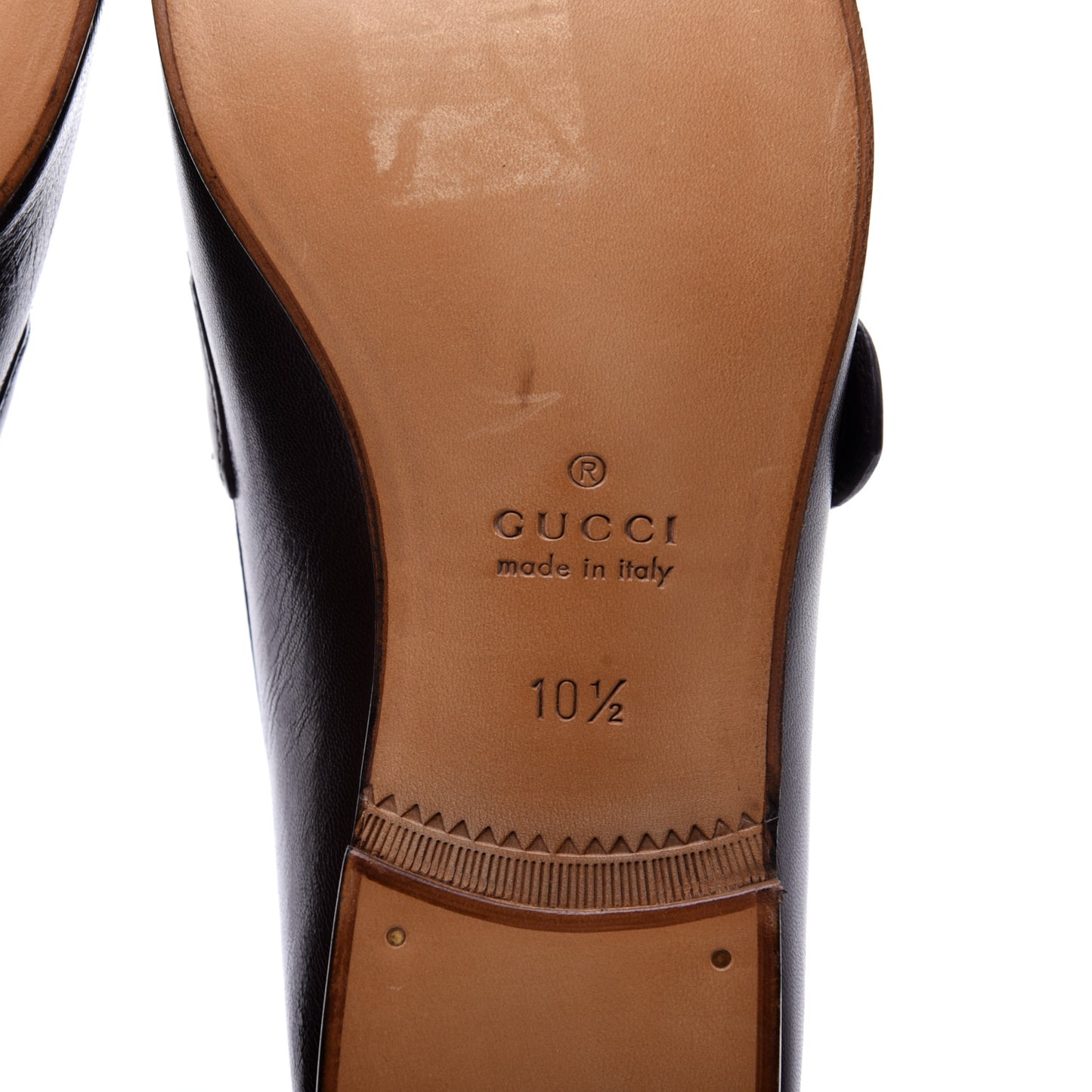 Goatskin Mens GG Loafers 10.5 Cocoa