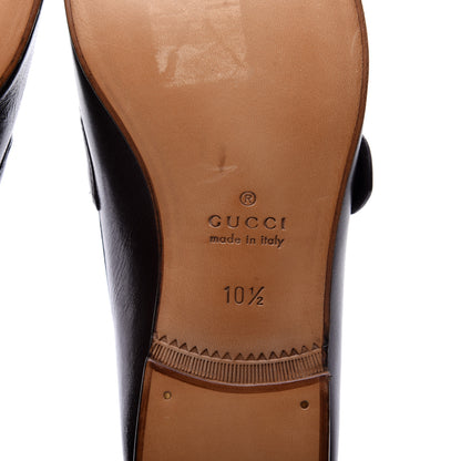 Gucci Goatskin Mens GG Loafers 10.5 Cocoa 14 of 15