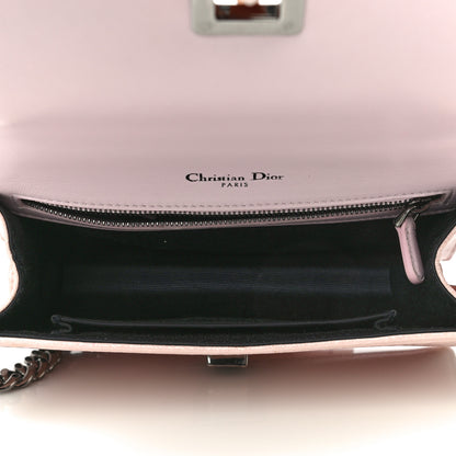 Christian Dior Ceramic Effect Deerskin Small Diorama Flap Bag Pink 8 of 26