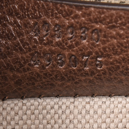 Gucci GG Supreme Monogram Neo Vintage Web Belt Bag Brown 9 of 10