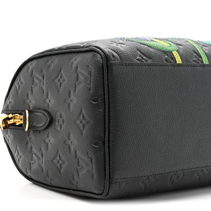Louis Vuitton LV X YK Empreinte Speedy Bandouliere 25 Black 10 of 10