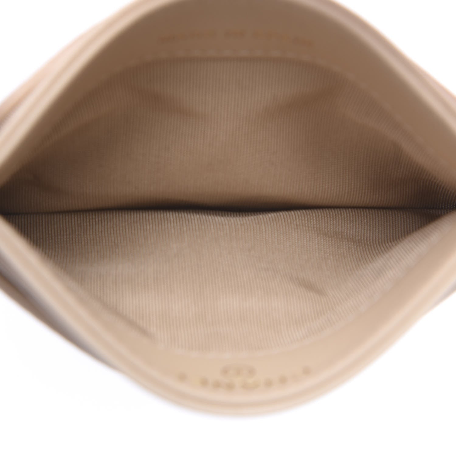 Chanel Goatskin Quilted 19 Card Holder Beige 7 of 8