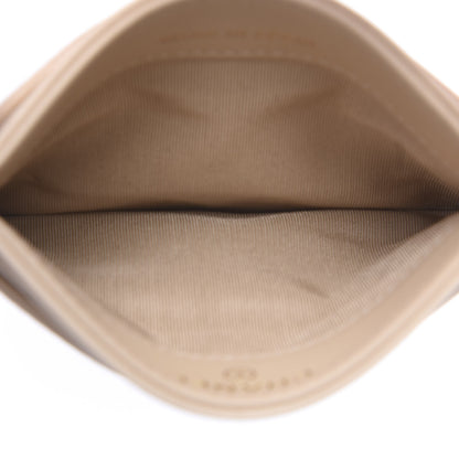 Chanel Goatskin Quilted 19 Card Holder Beige 7 of 8