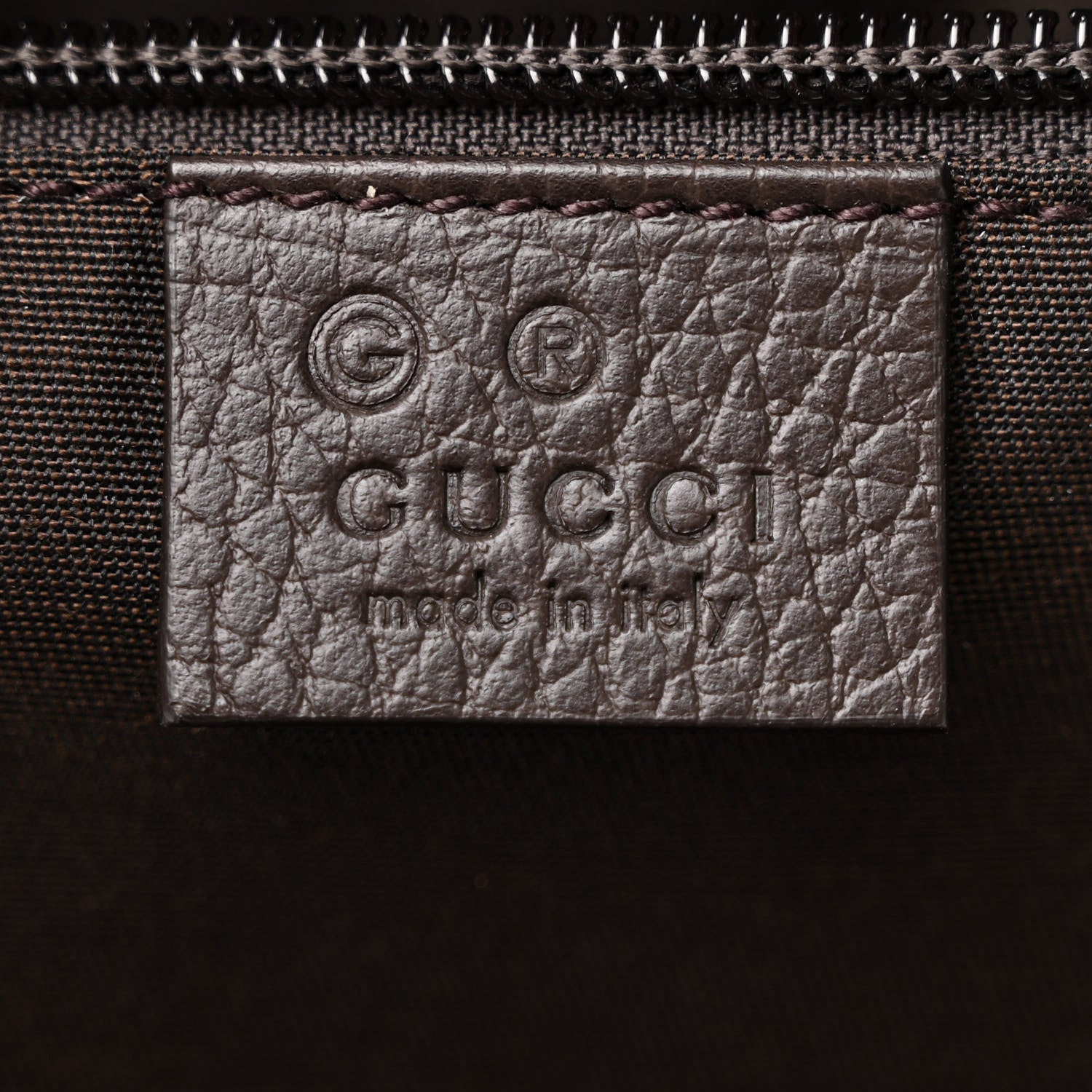 Gucci Monogram Travel Backpack Dark Brown 6 of 10