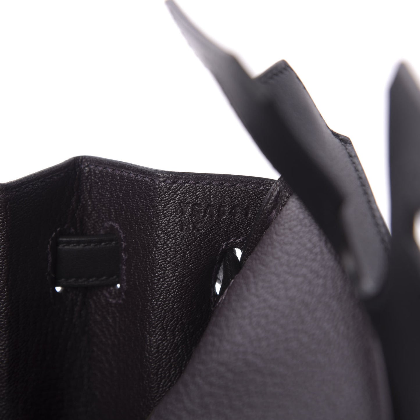 Swift Horseshoe Birkin 25 Black Prunoir