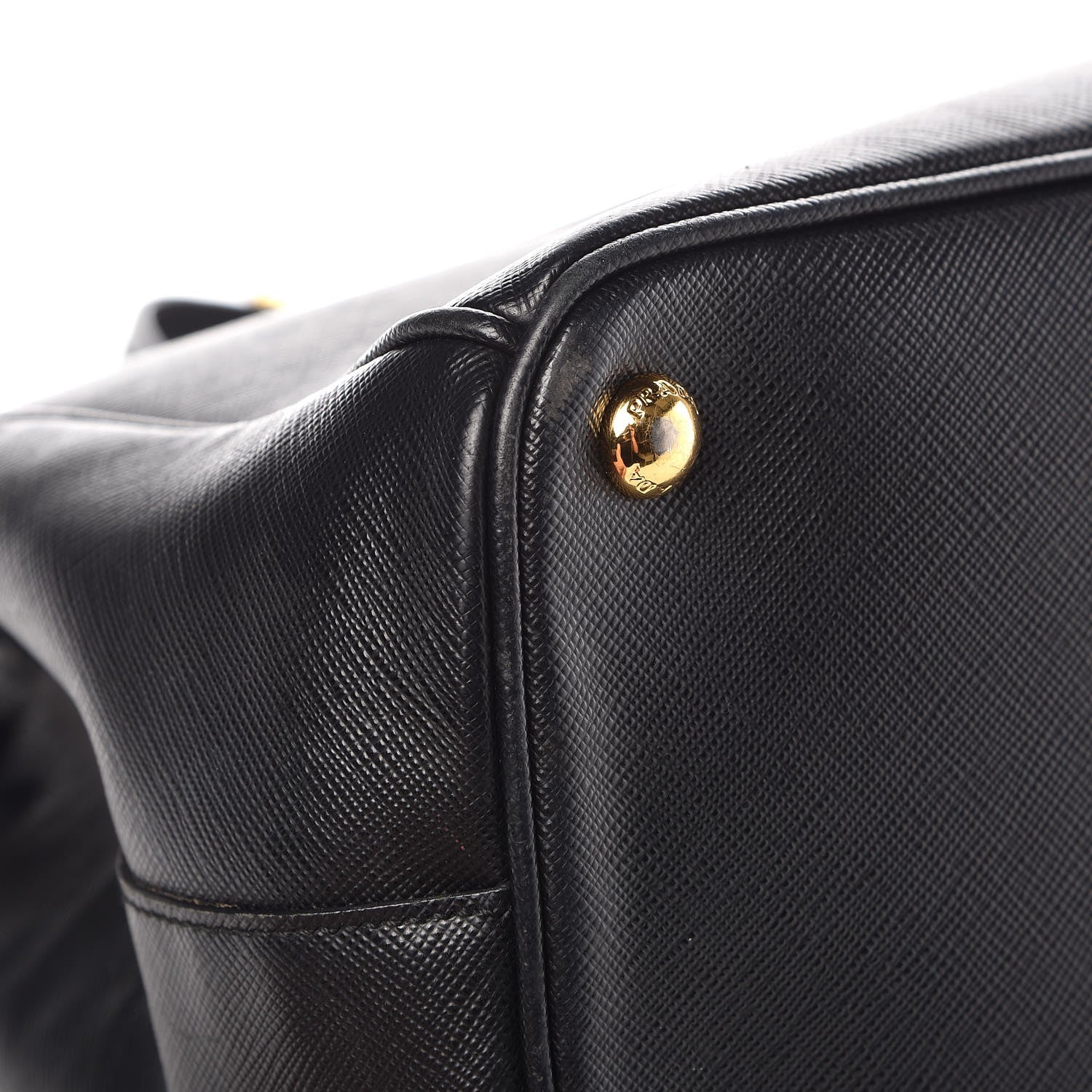 Prada Saffiano Medium Galleria Double Zip Tote Black 24 of 25