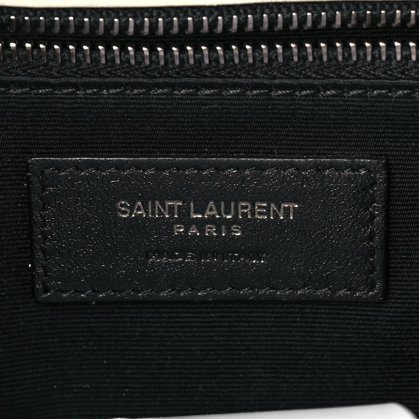 Crinkled Calfskin Matelasse Monogram Medium Niki Chain Satchel Ivory