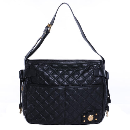 Marc Jacobs Leather Quilted Iris Hobo Black 1 of 8