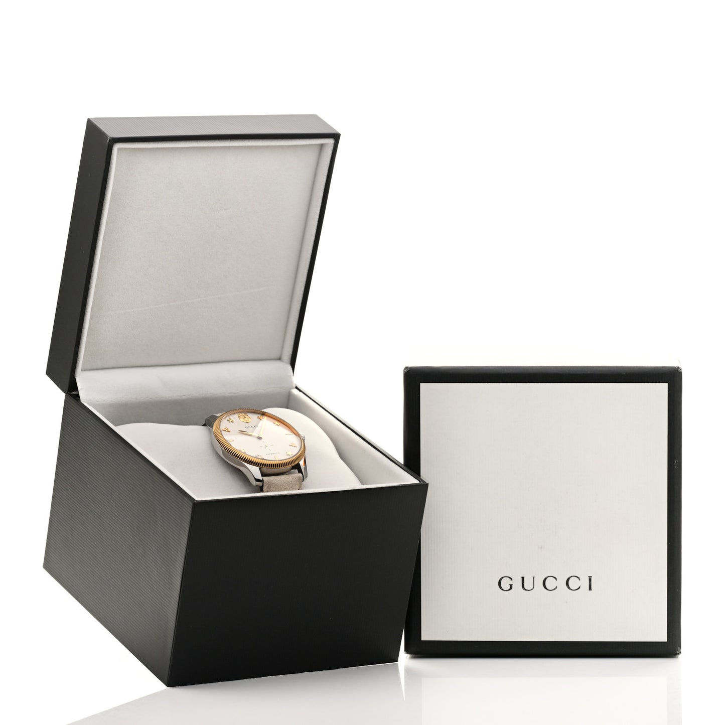 Stainless Steel Calfskin 40mm G-Timeless Charm Automatic Watch