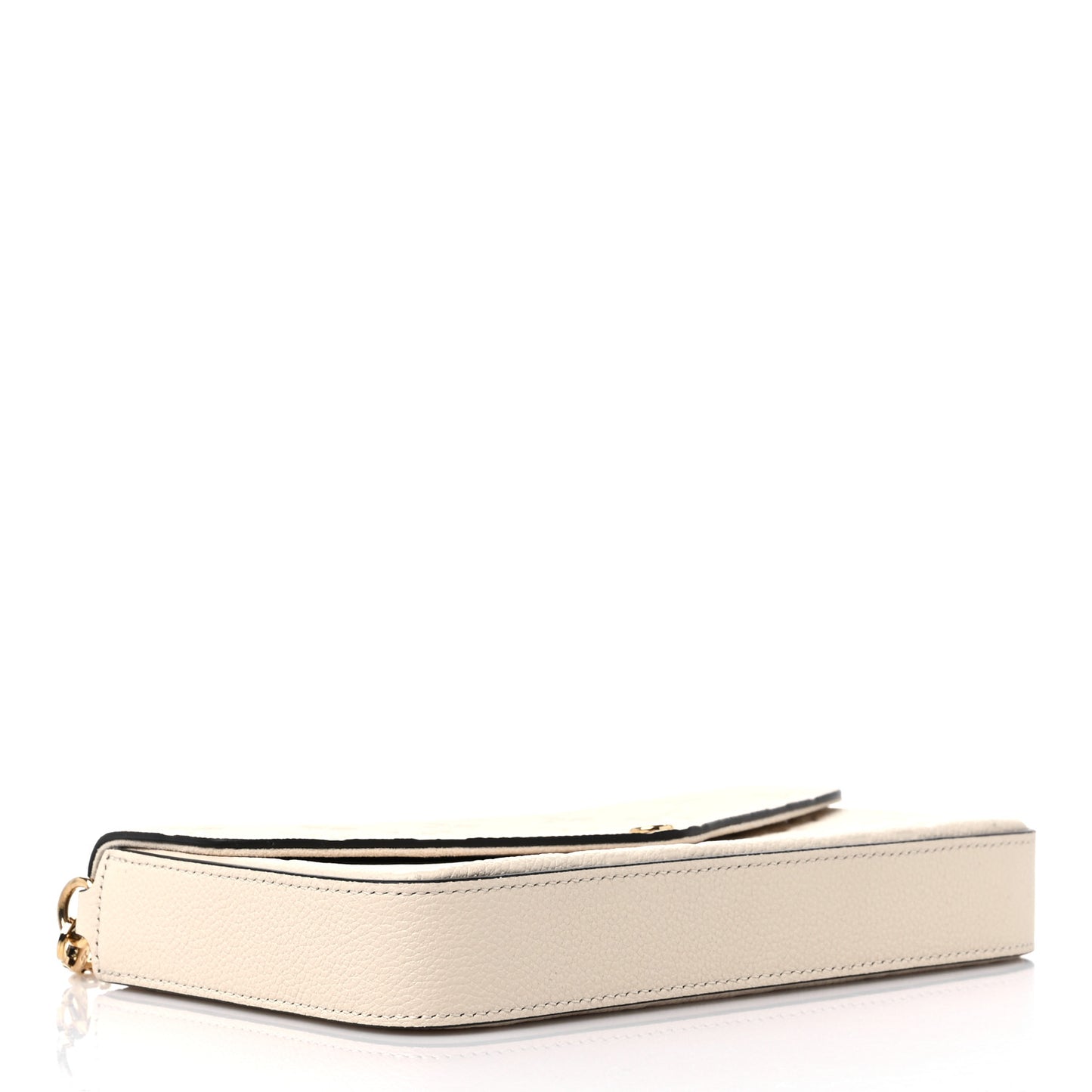 Empreinte Pochette Felicie Chain Wallet Cream