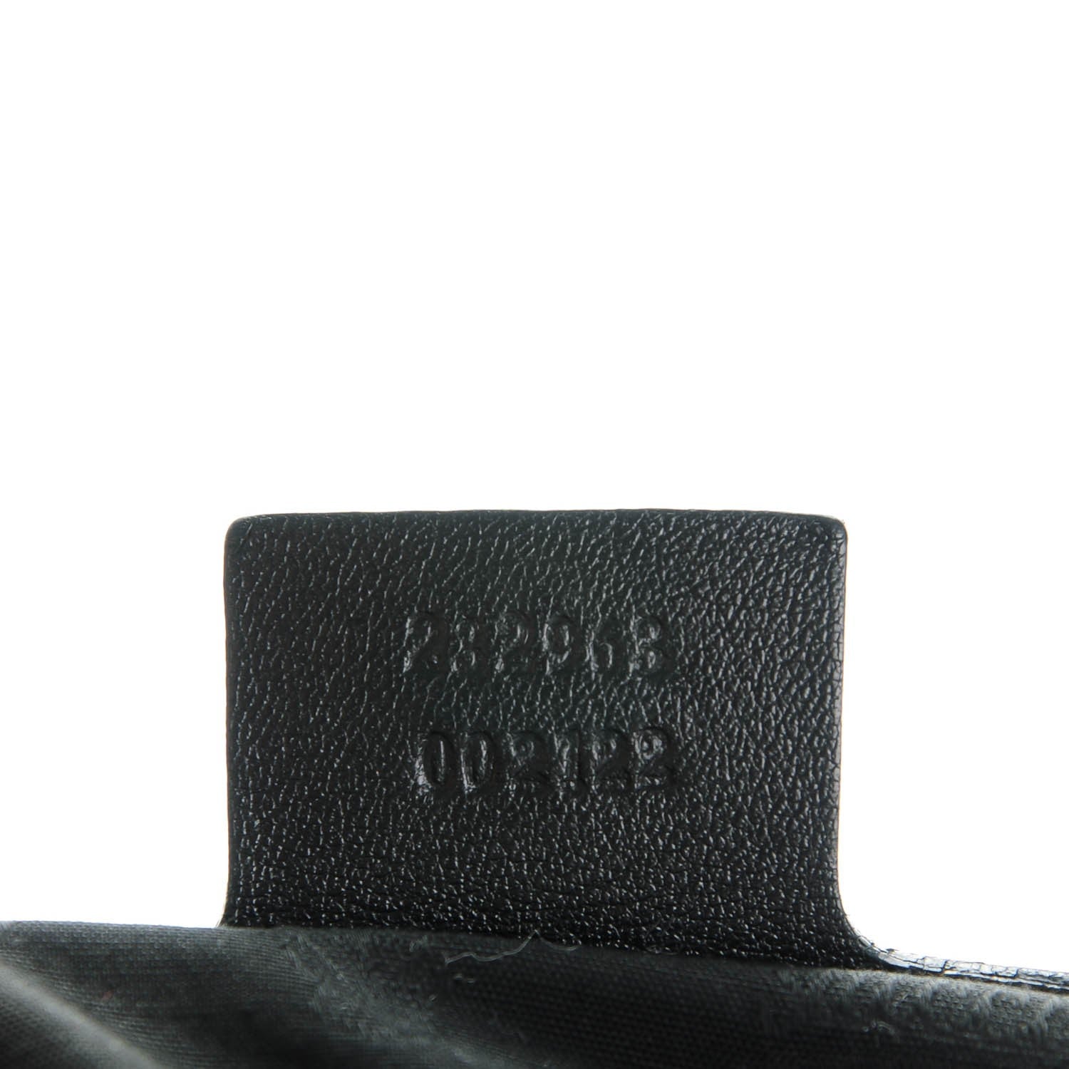 Gucci Guccissima Medium GG Twins Shoulder Bag Black 7 of 7