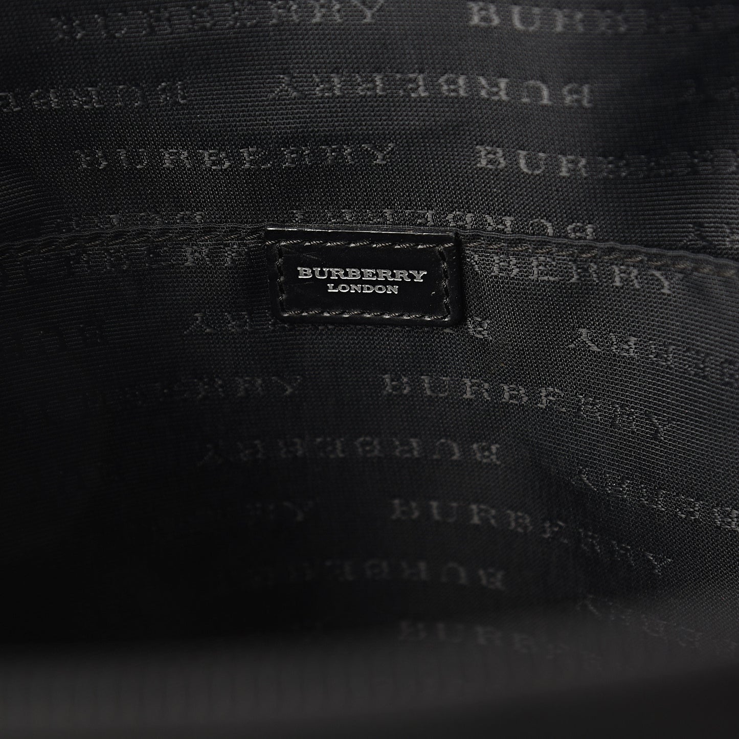 House Check Backpack Black