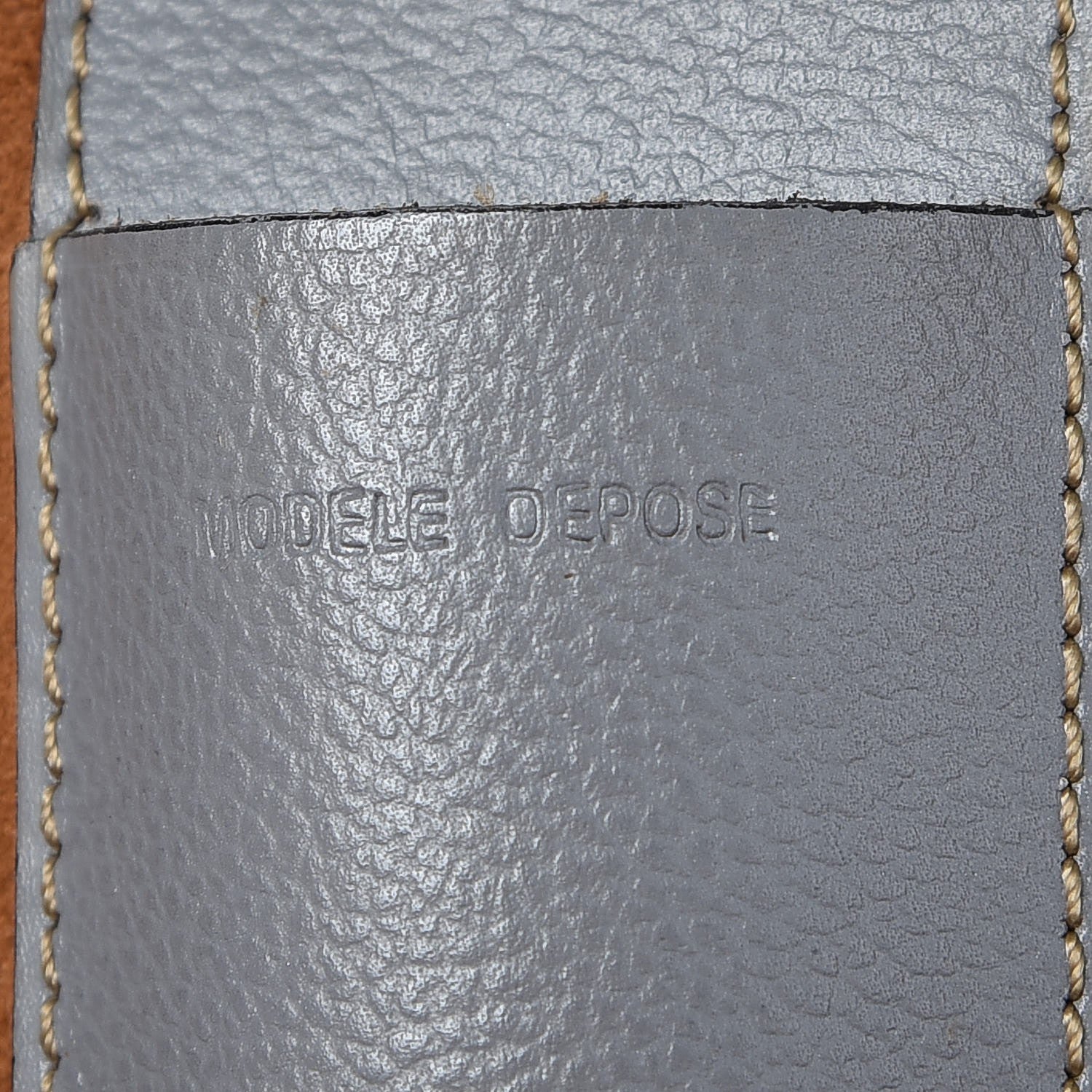Delvaux Grained Calfskin Backpack Grey 7 of 11