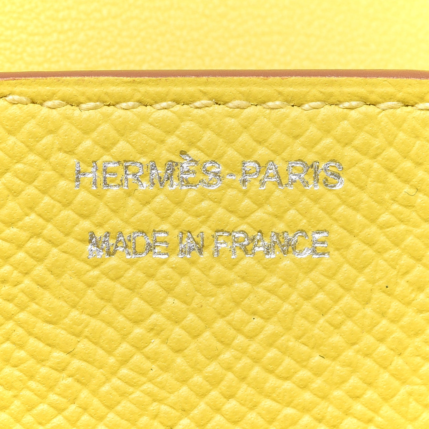 Hermes Epsom Passant Long Wallet Craie Lime 7 of 11