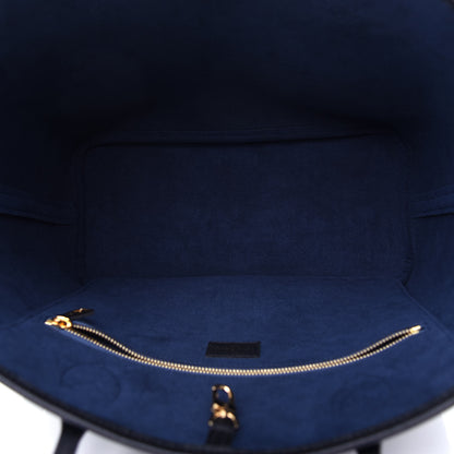 Louis Vuitton Empreinte Monogram Giant Neverfull MM Black 5 of 11