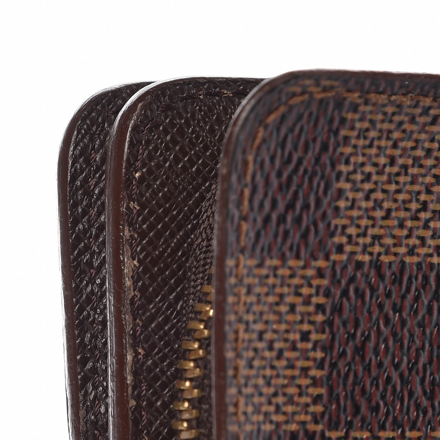 Louis Vuitton Damier Ebene Zippe Zipped Compact Wallet 8 of 11