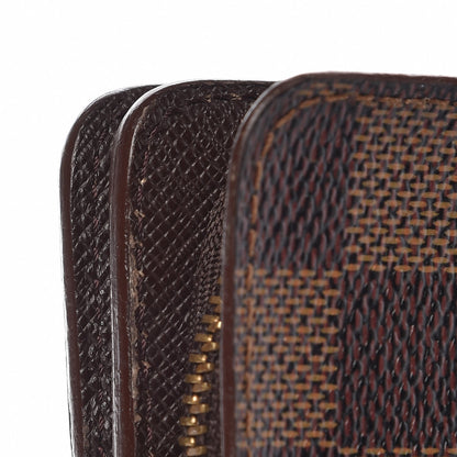 Louis Vuitton Damier Ebene Zippe Zipped Compact Wallet 8 of 11