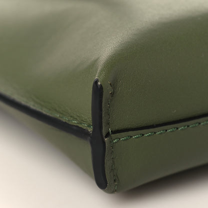 Loewe Calfskin Elephant Pouch Crossbody Bag Avocado 7 of 8