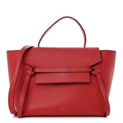 Celine Grained Calfskin Mini Belt Bag Coquelicot 1 of 11