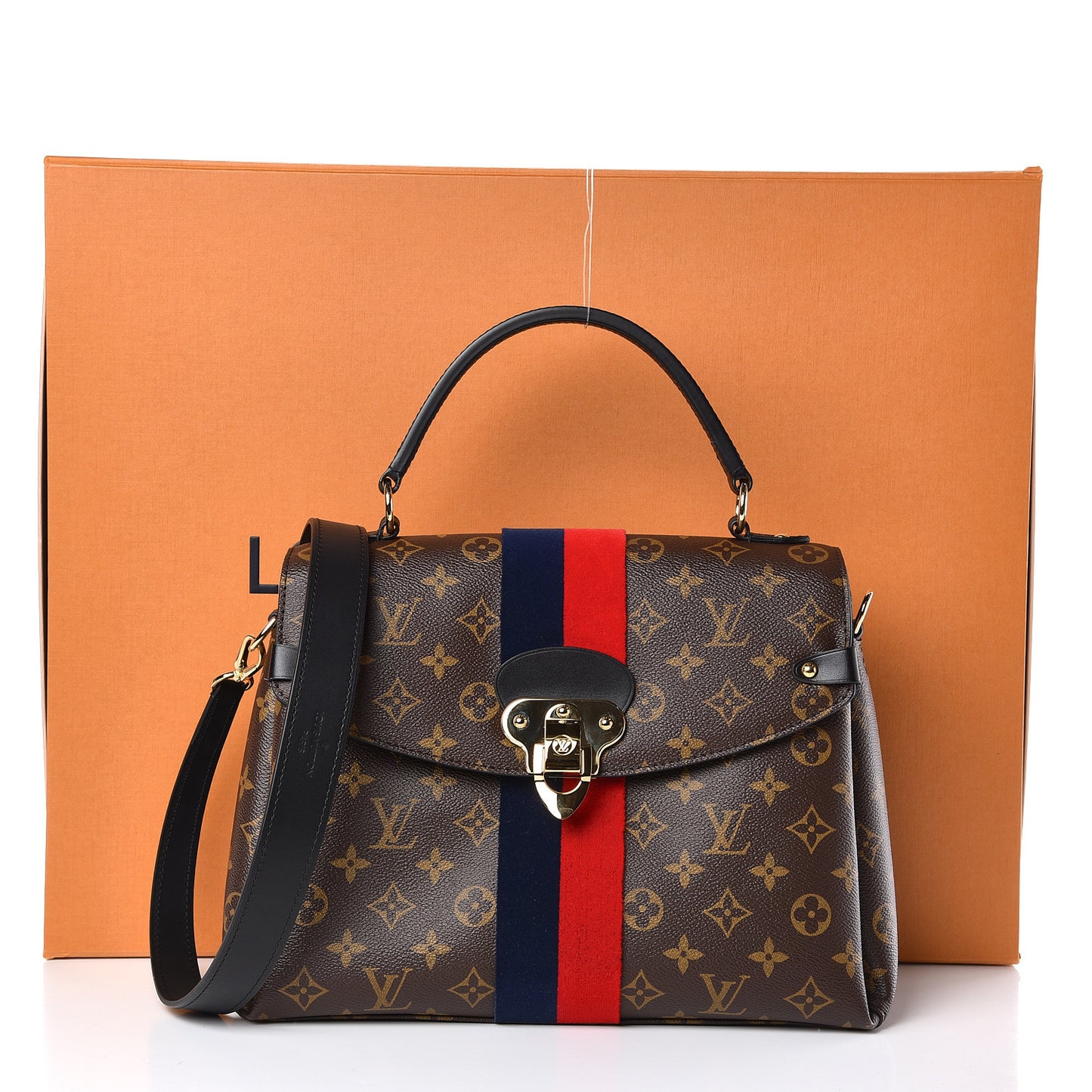 Monogram Georges MM Marine Cherry