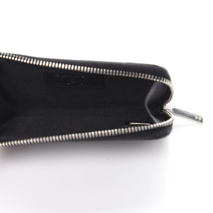 Chanel Patent Quilted Brilliant Key Holder Case Black 5 of 8