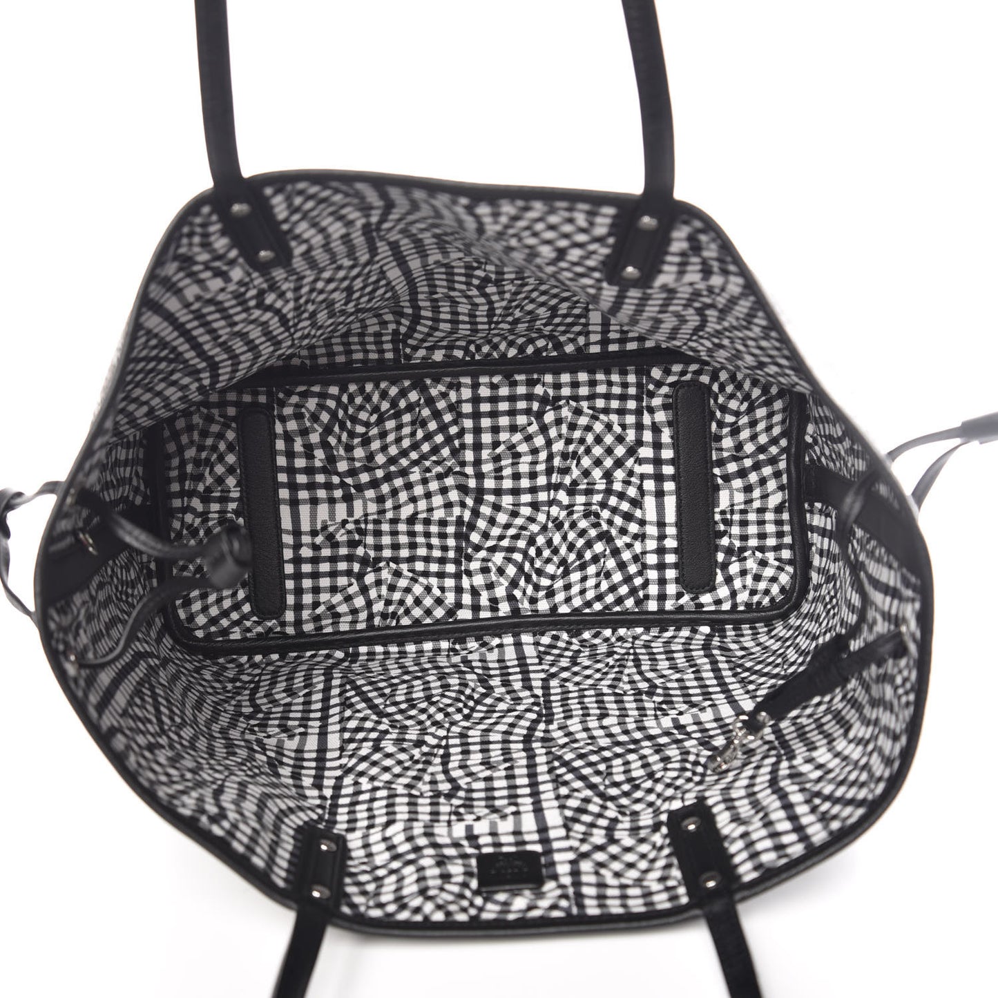 Visetos Medium Reversible Shopper Tote Black