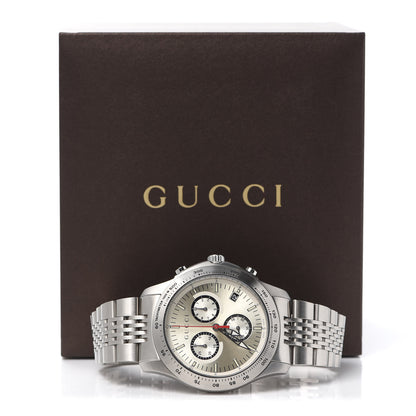 Gucci Stainless Steel 46mm G-Timeless Chronograph Quartz Watch 6 of 6