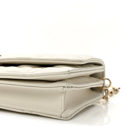 Christian Dior Lambskin Cannage Mini My Dior Bag Latte 9 of 11