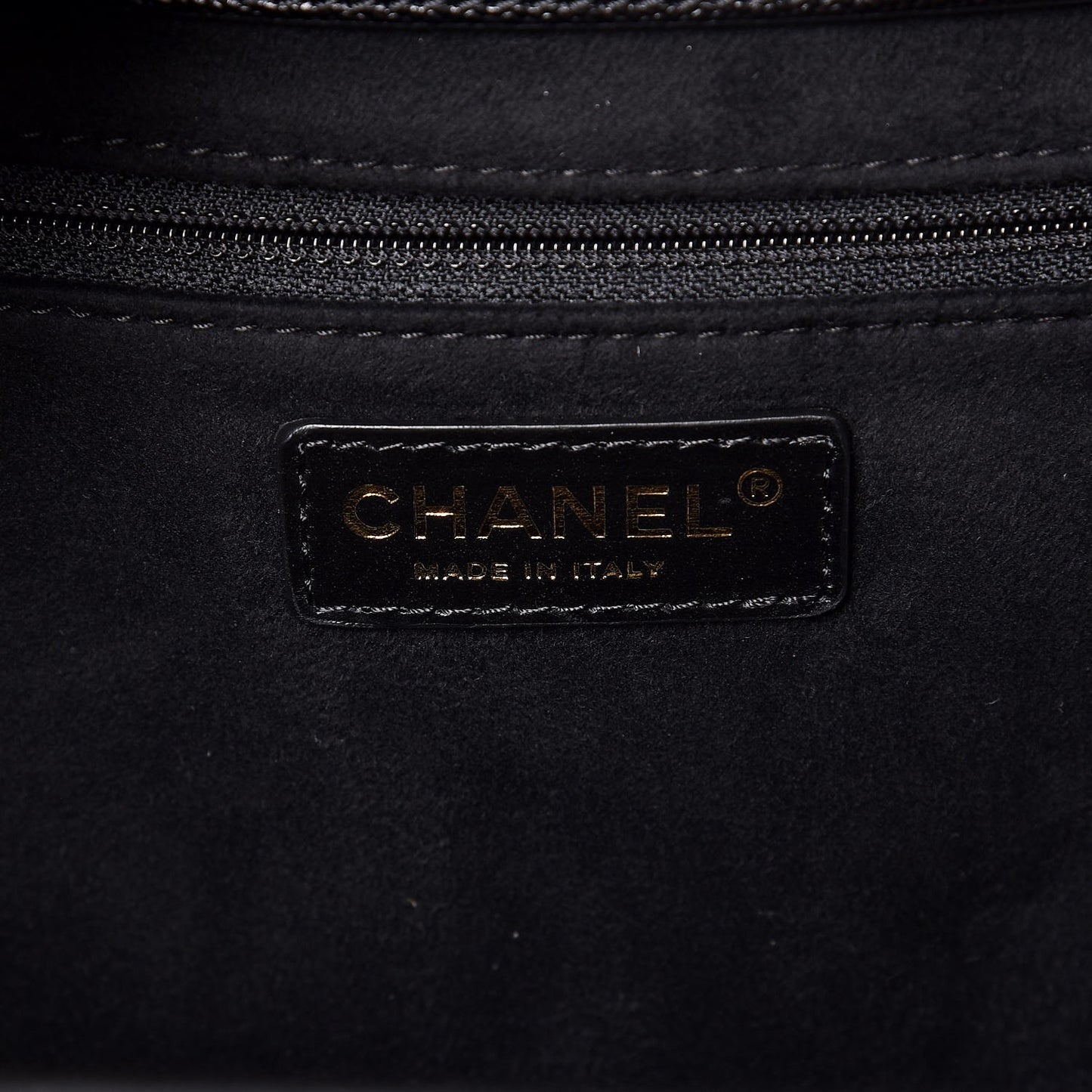 Caviar Small Studded Deauville Tote Black