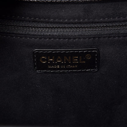Chanel Caviar Small Studded Deauville Tote Black 6 of 7