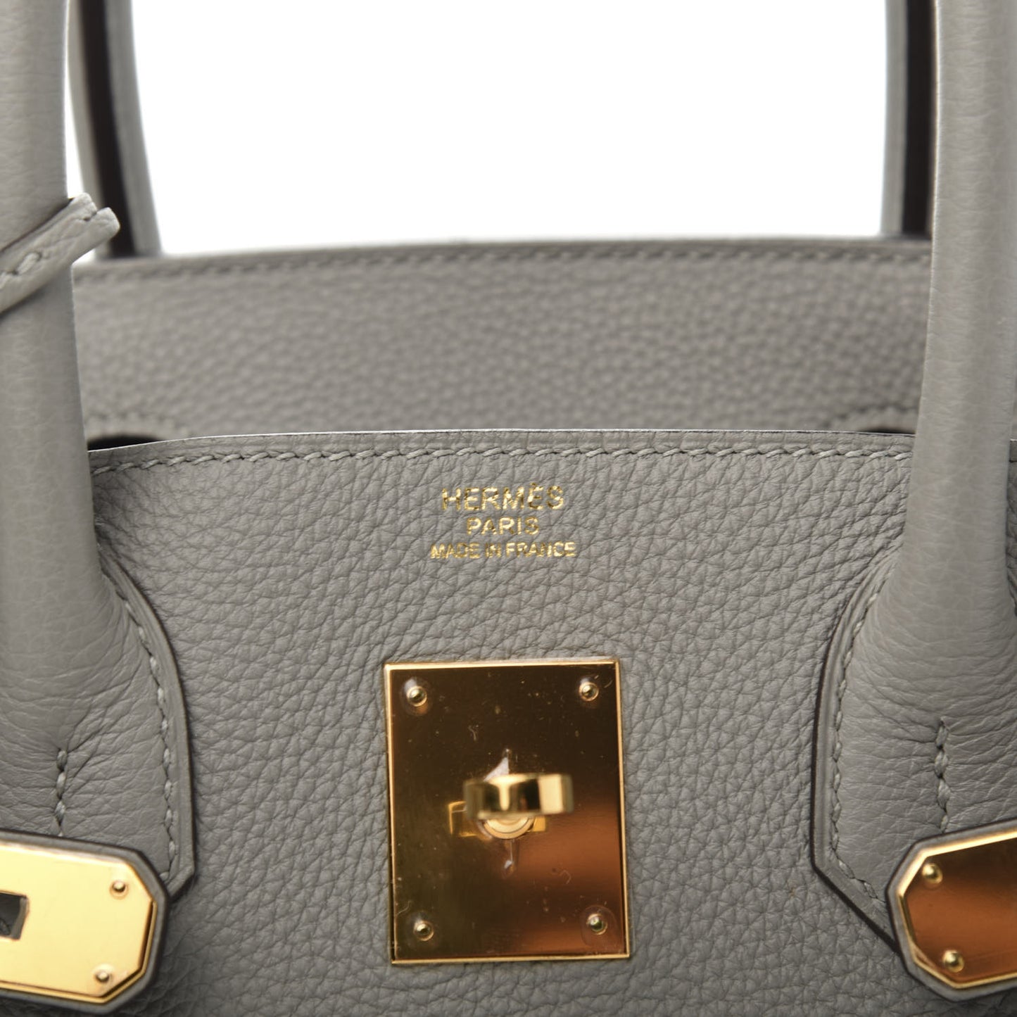 Togo Birkin 30 Gris Mouette