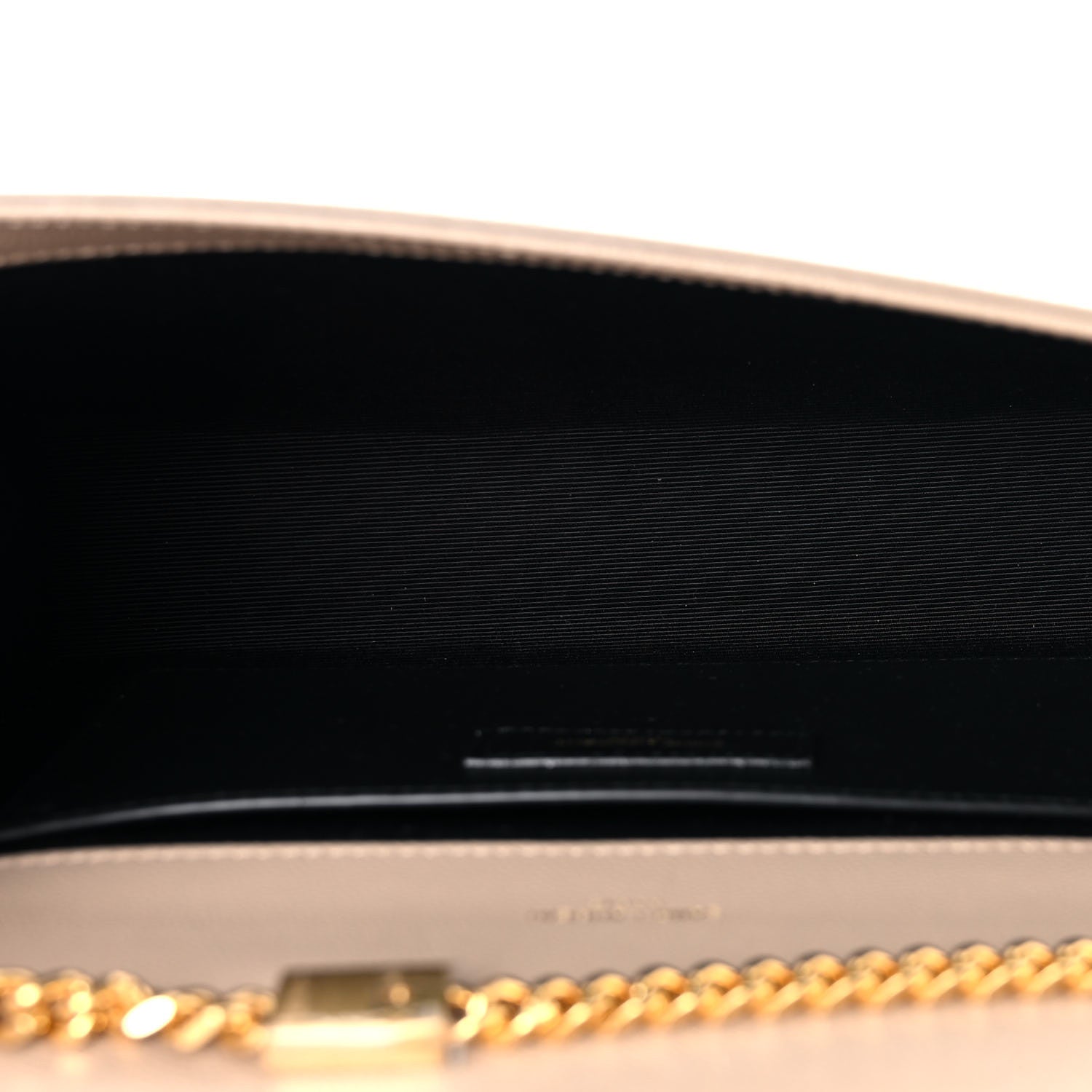 Saint Laurent Grain De Poudre Medium Monogram Kate Satchel Dark Beige 5 of 9