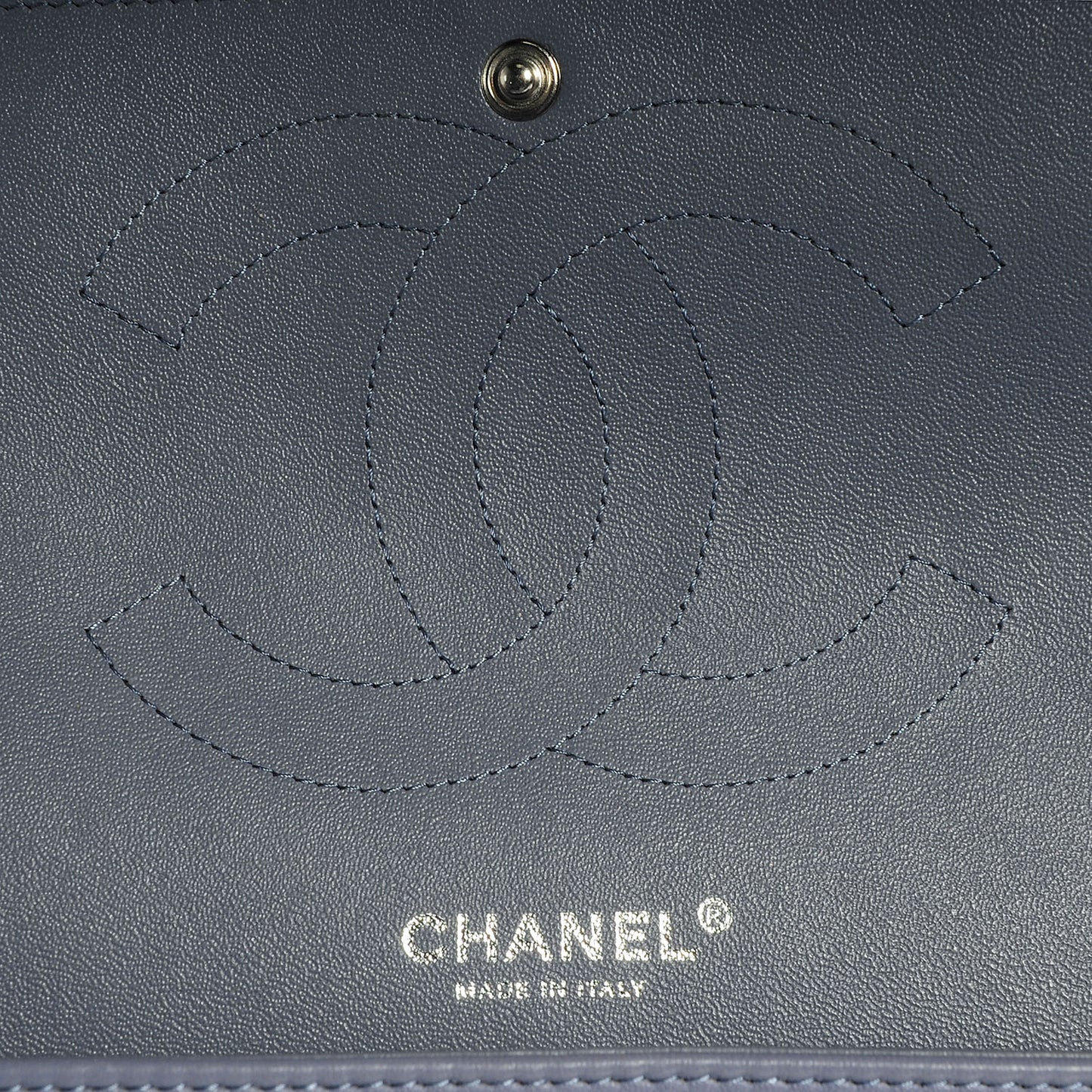 Lambskin Jumbo Double Flap Lavender