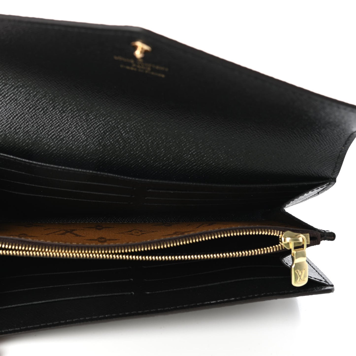 Reverse Monogram Giant Sarah Wallet