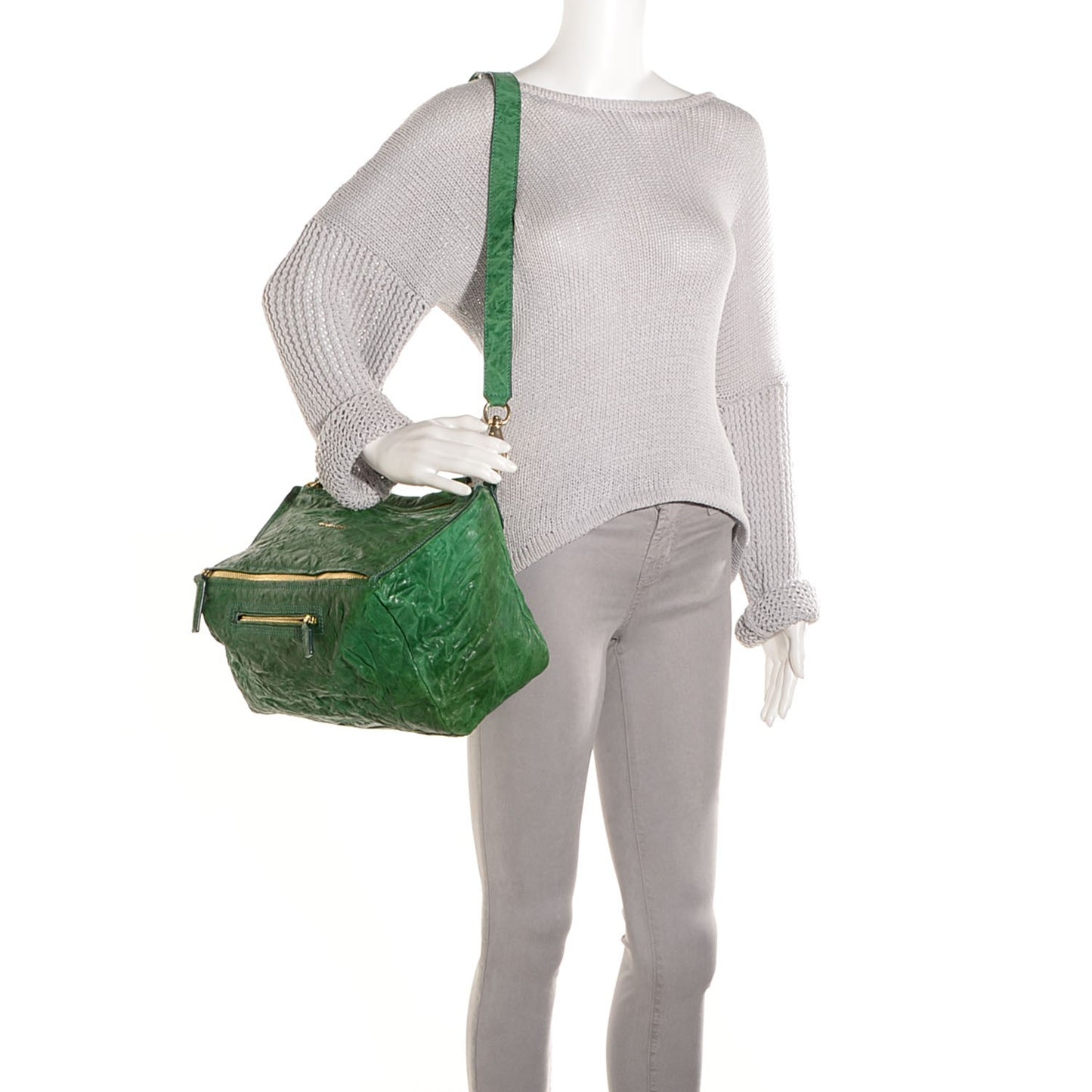 Tumbled Sheepskin Medium Pandora Emerald