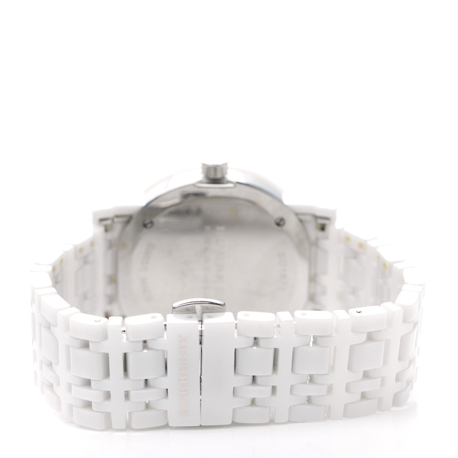 Burberry Stainless Steel Ceramic 34mm Quartz Watch White BU1870 3 of 4