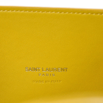 Saint Laurent Grained Calfskin Baby Sac De Jour Yellow 7 of 15