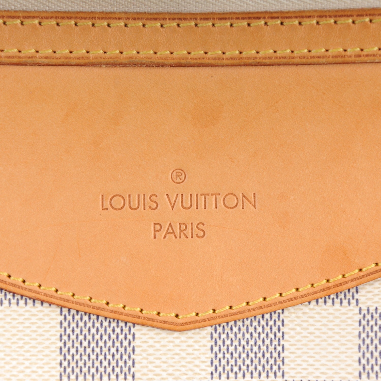 Louis Vuitton Damier Azur Siracusa MM 8 of 9