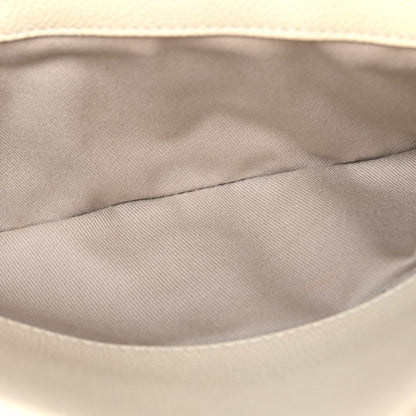 Chanel Caviar Quilted Jumbo Easy Flap Dark White 6 of 10