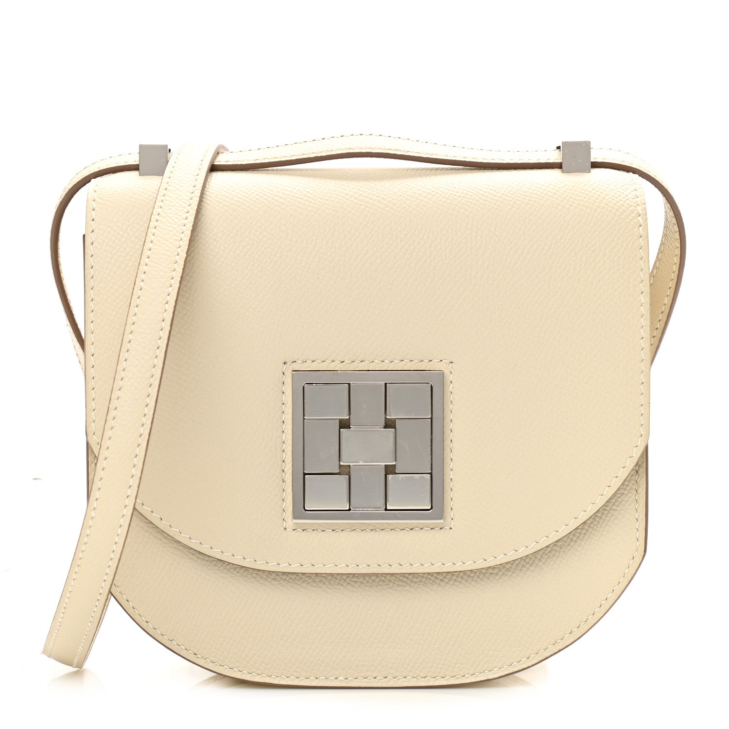 Hermes Epsom Mosaique Au 24-17 Craie 1 of 10