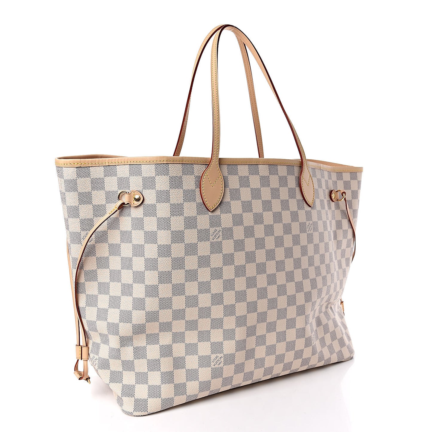 Damier Azur Neo Neverfull GM Rose Ballerine