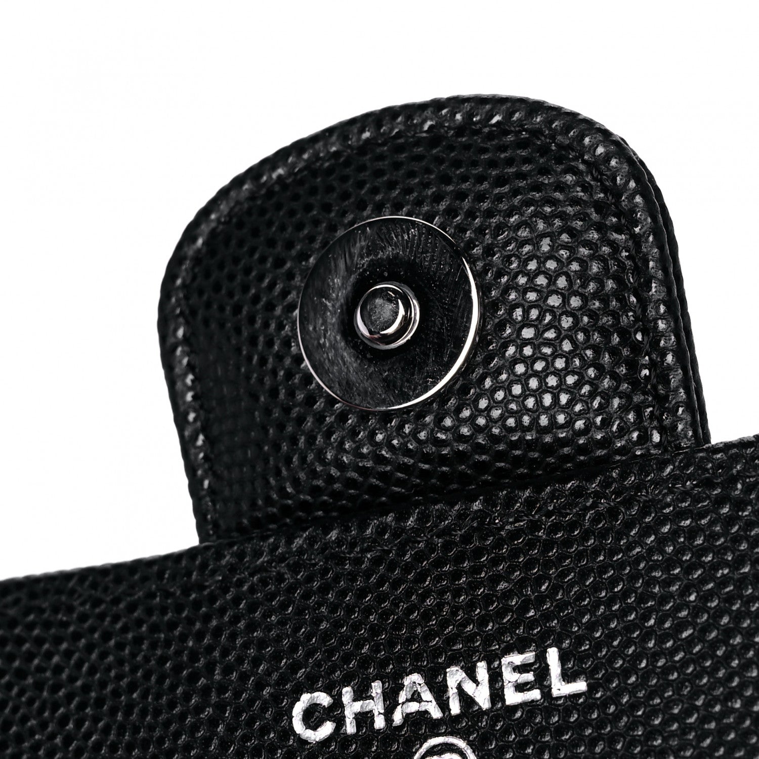 Chanel Caviar Quilted Glasses Case With Chain Black 12 of 13