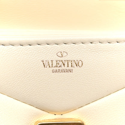 Valentino Garavani Nappa Micro One Stud Chain Bag Ivory 6 of 10