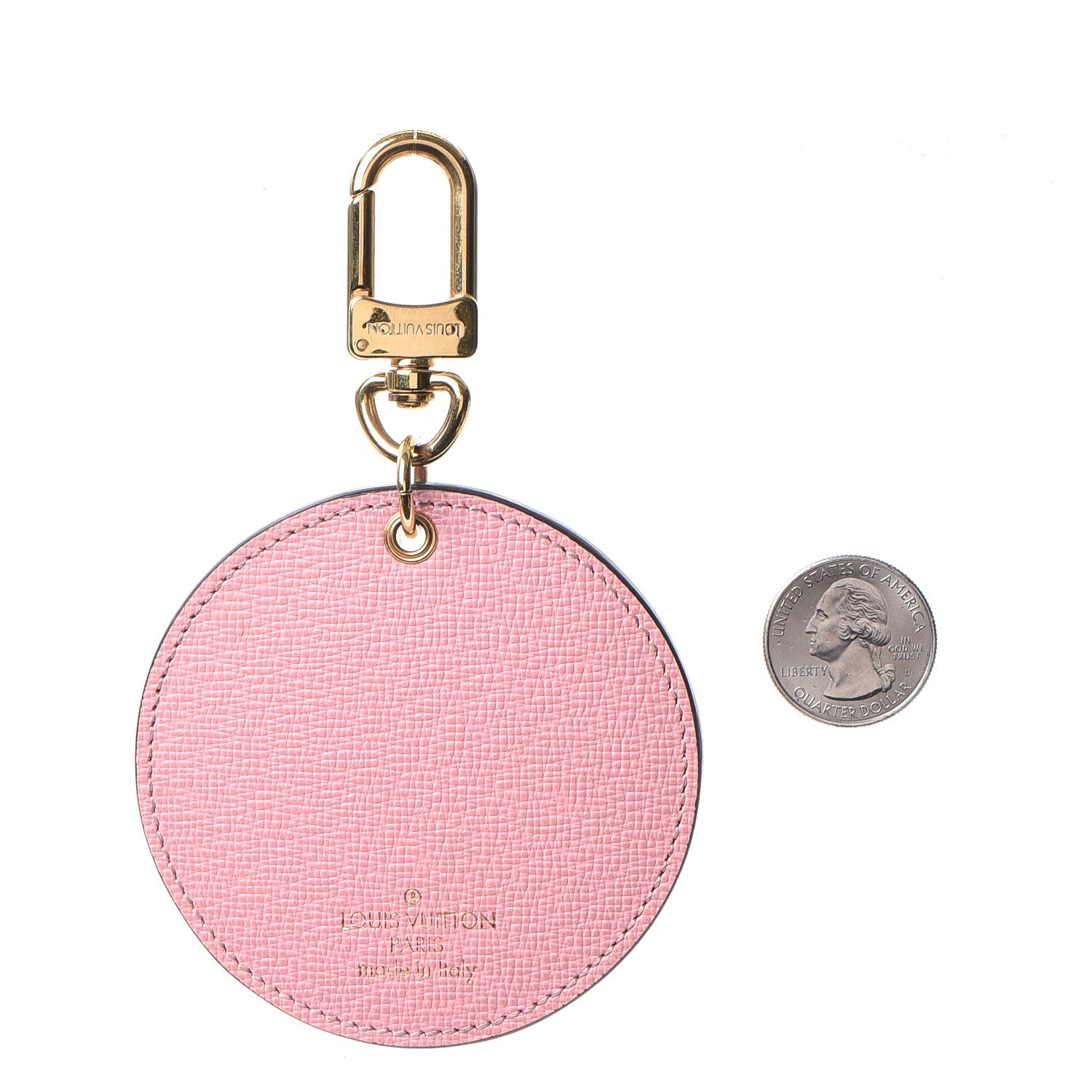Louis Vuitton Monogram Jungle Dots Bag Charm Key Ring Sugar Pink Poppy 2 of 5