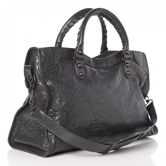 Balenciaga Agneau Classic Hardware City Gris Fossile 3 of 7