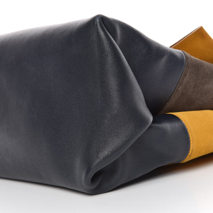 Celine Calfskin Suede All Soft Shoulder Bag Amber 6 of 25