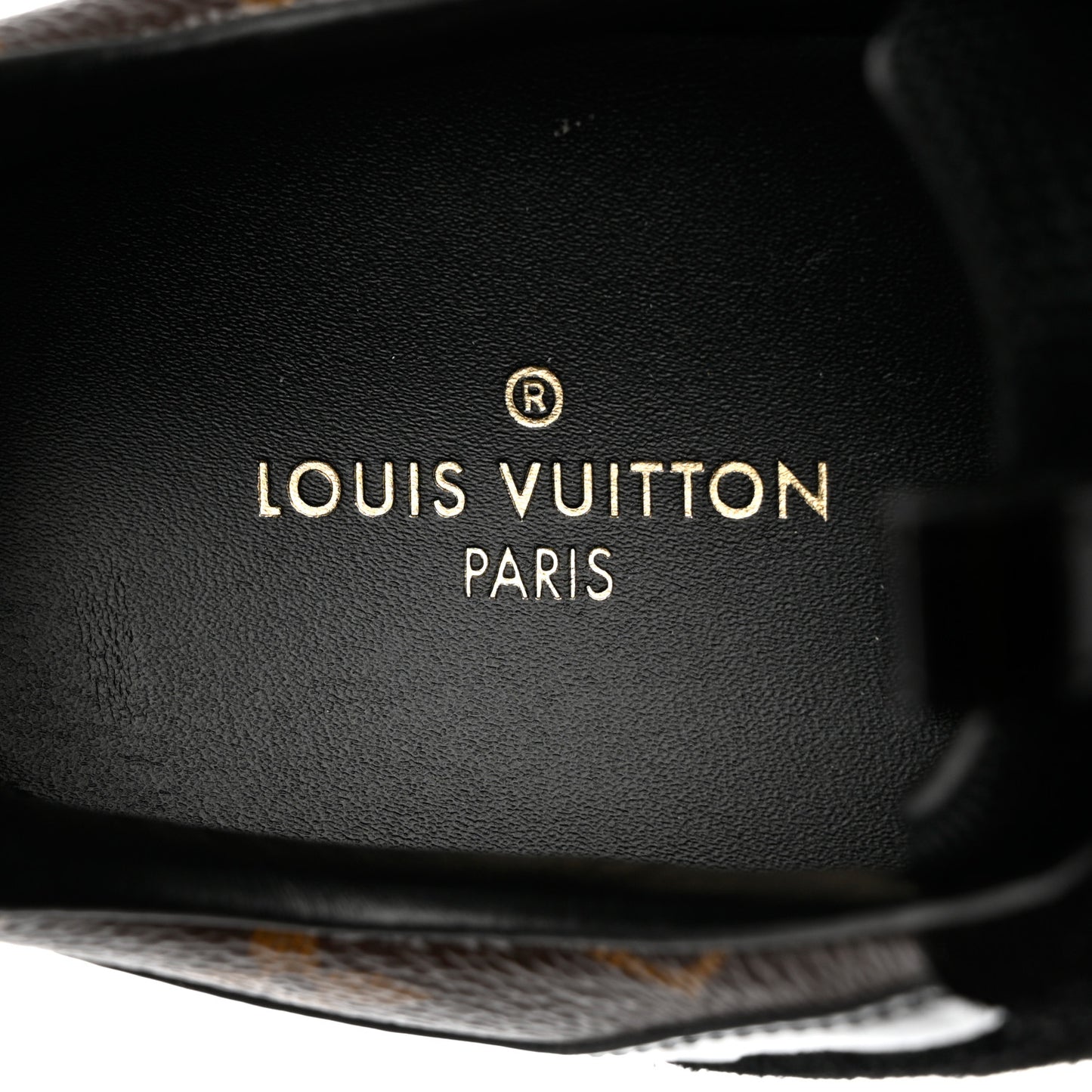 Suede Monogram Run Away Sneakers 39 Black