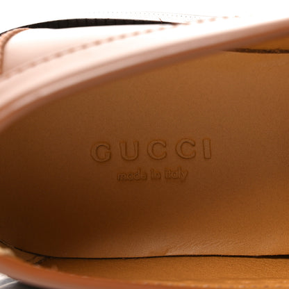 Gucci Millennial Ribot Cut Out Interlocking G Loafers 35 Cuir 7 of 8