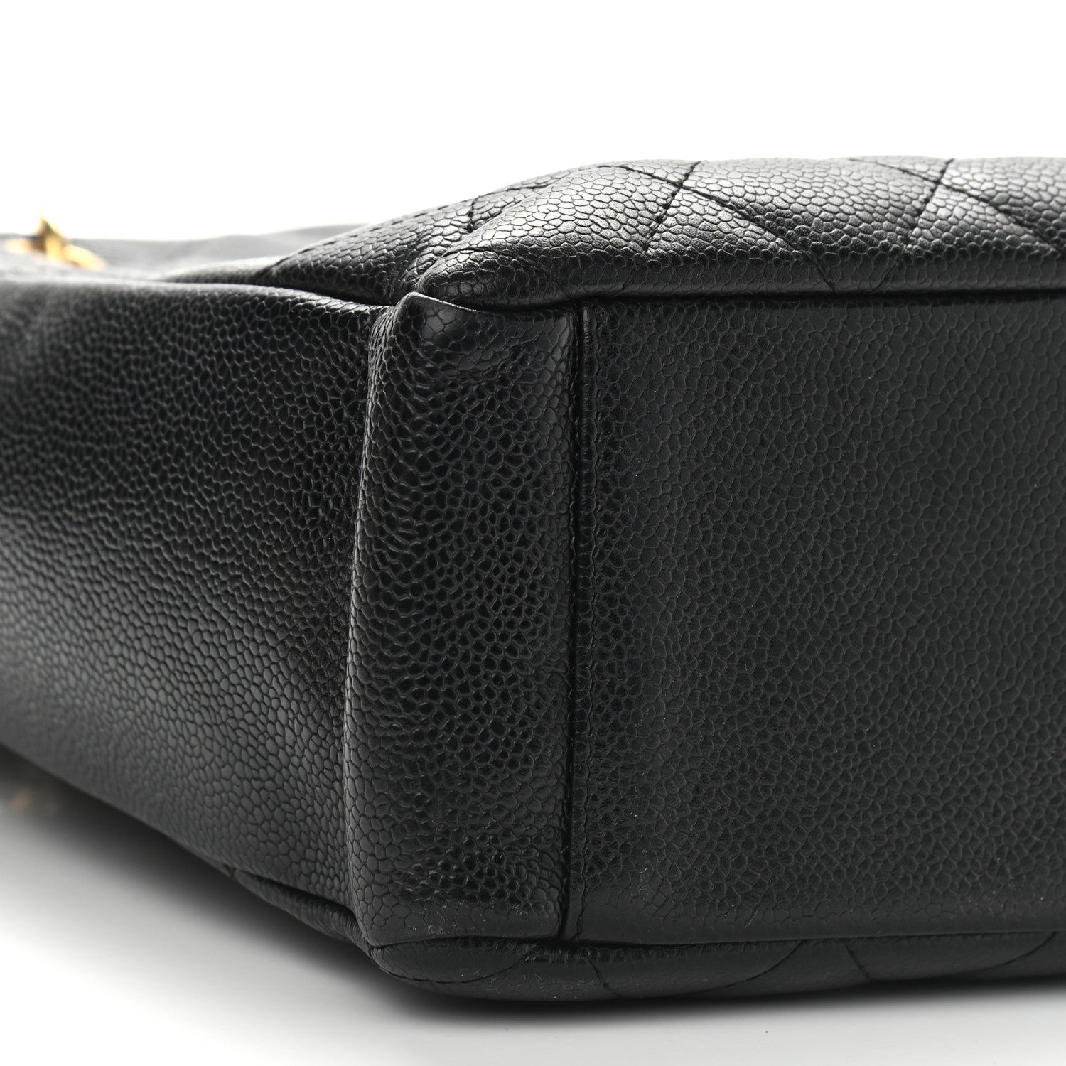 Chanel Caviar Quilted Petit Shopping Tote PST Black 5 of 9